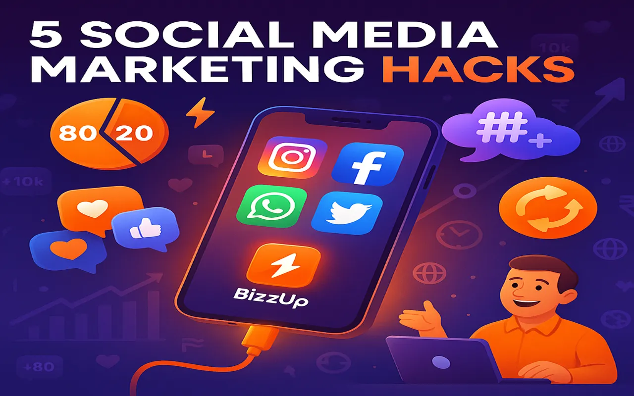 5 Social Media Marketing Hacks for Your New Online Business